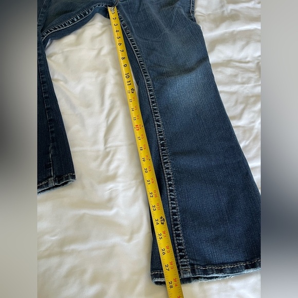 Silver Jeans Womens Suki Surplus Boot Low Rise Dark Wash Denim W 30 L 30 - Picture 8 of 8